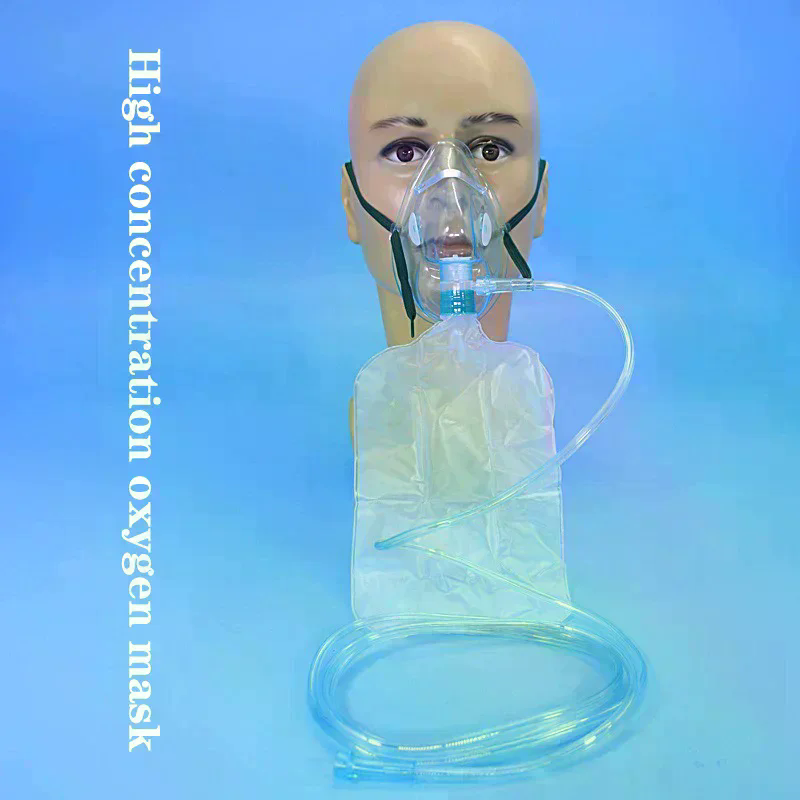 Oxygen Mask Non-Rebreather - Mascarilla facial de oxígeno de alta