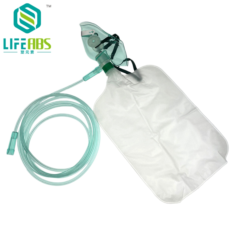 Oxygen Mask Non-Rebreather - Mascarilla de Oxígeno No Reinalable para
