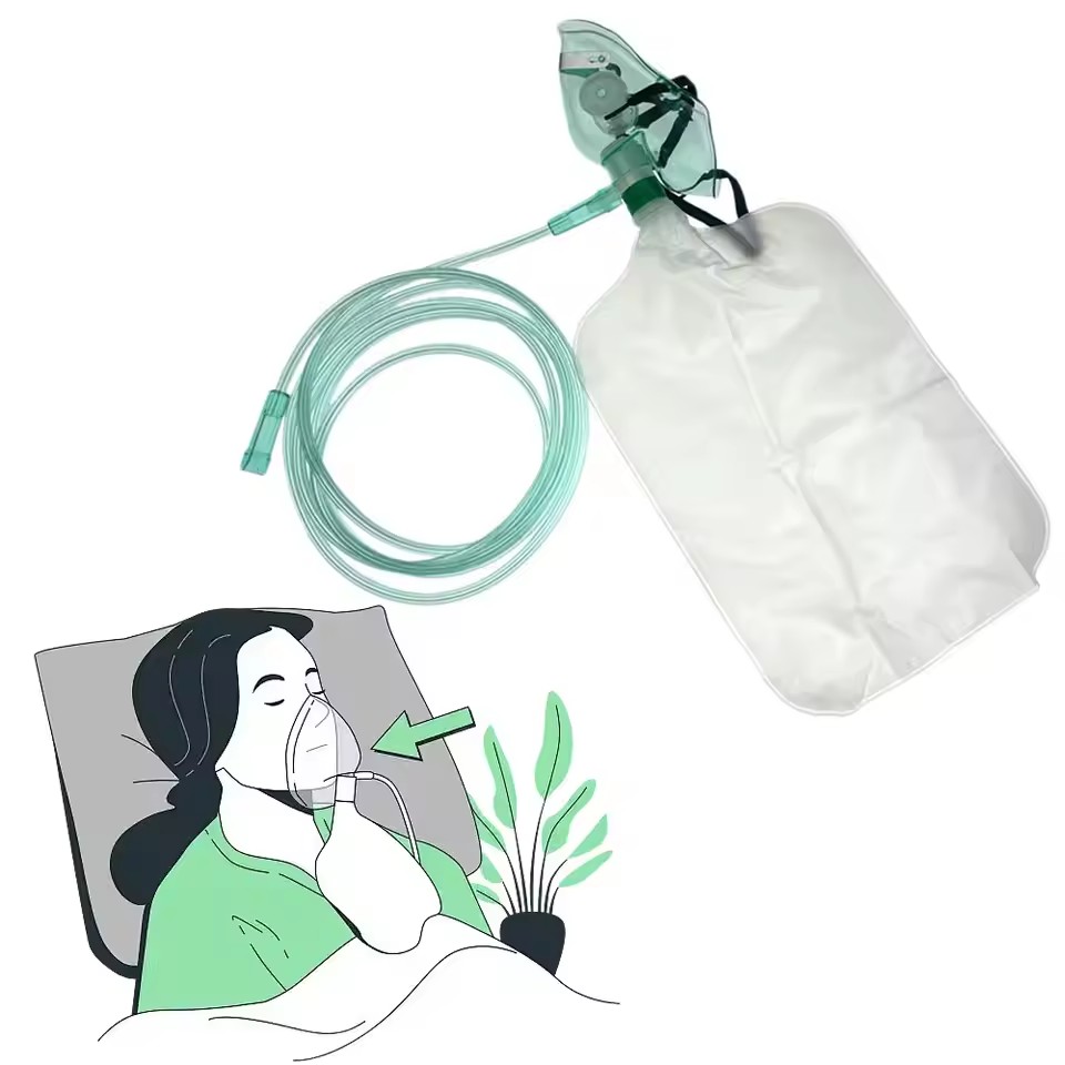 Mascarilla Facial de Oxígeno D - Oxygen Mask Non-Rebreather reseña y precio
