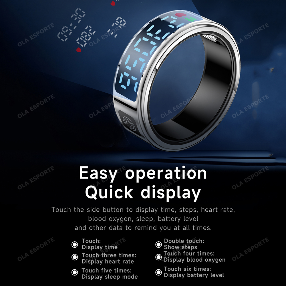 Anillo inteligente 2026 con co - Blood Pressure Monitor reseña y precio
