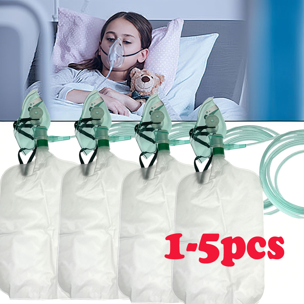 1-5 uds máscara de oxígeno sin - Oxygen Mask Non-Rebreather reseña y precio