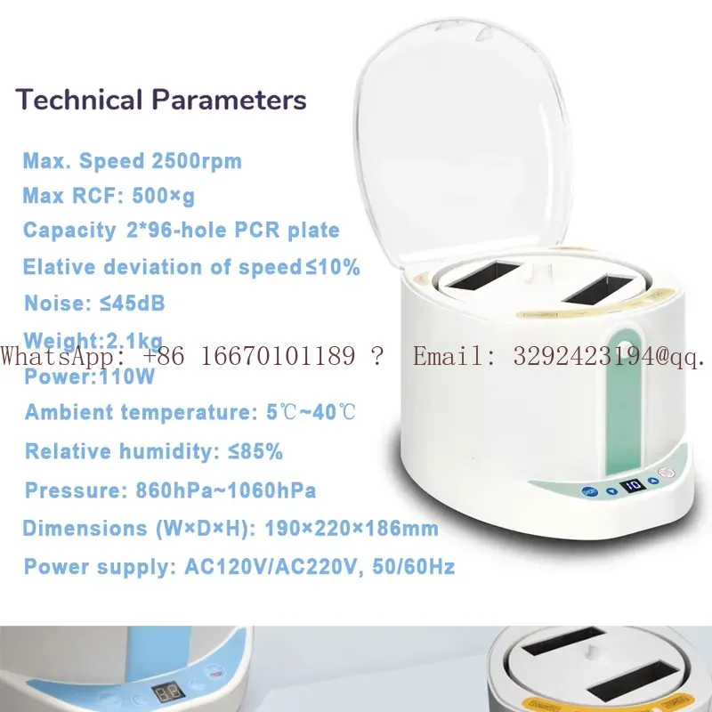 WEIAI Microcentrífuga Médica d - Medical Lab Machine Price reseña y precio